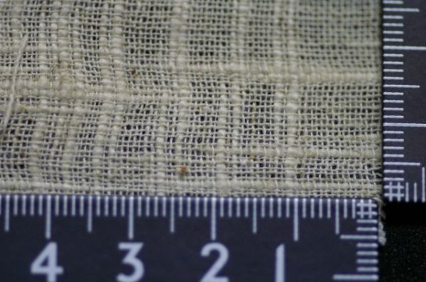 Photo1: Slab cloth(Linen is mixed) (1)